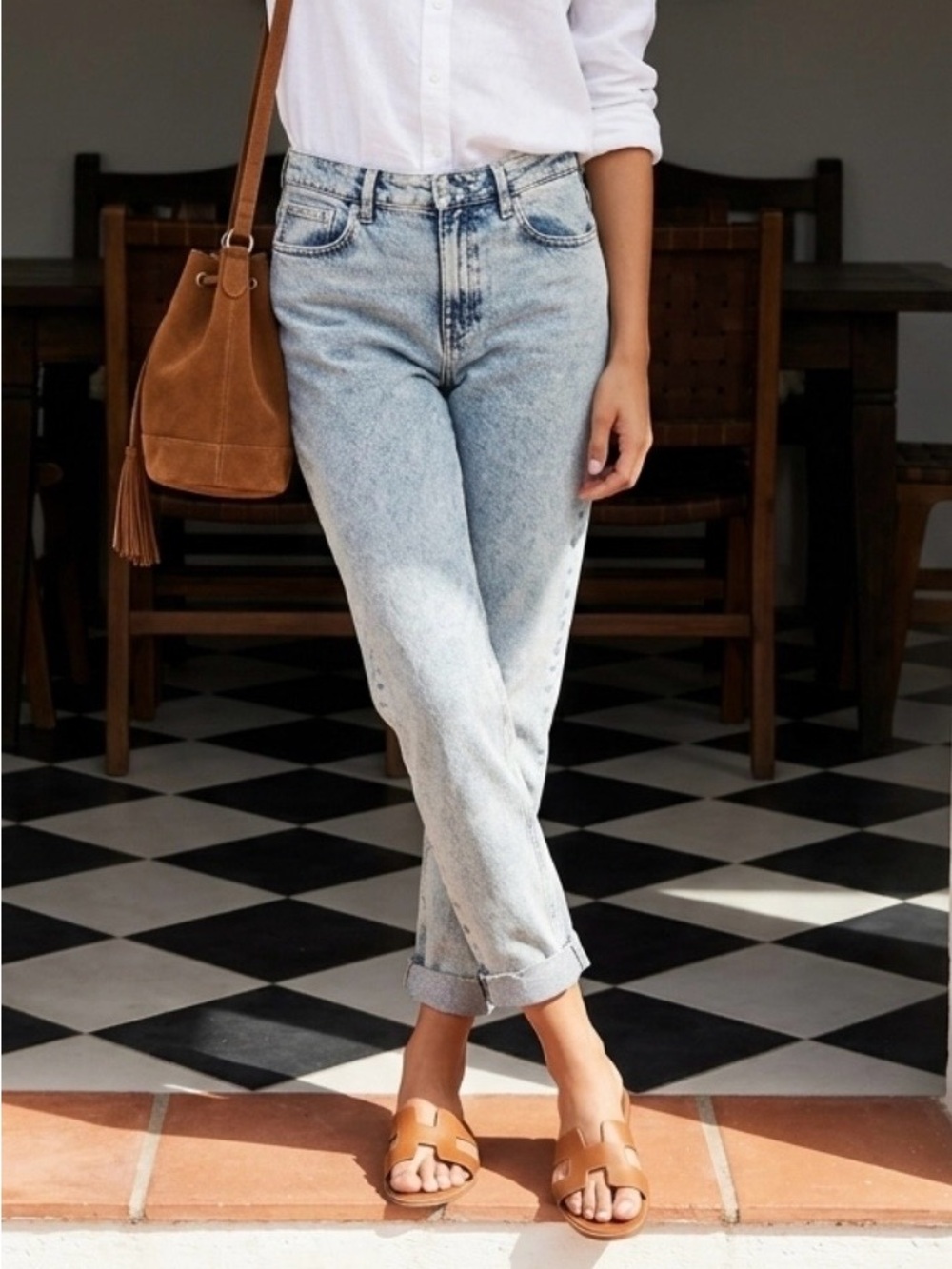 Calvin Klein Jeans Light Blue Boyfriend Jeans